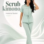 Costum medical Scrub - Kimono