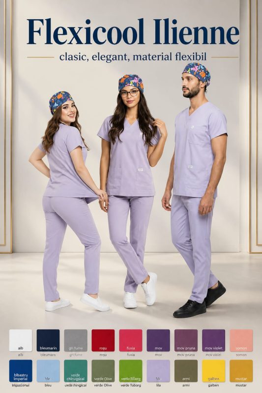 Costum Medical - FlexCool Ilienne - TinuteMedicale.ro