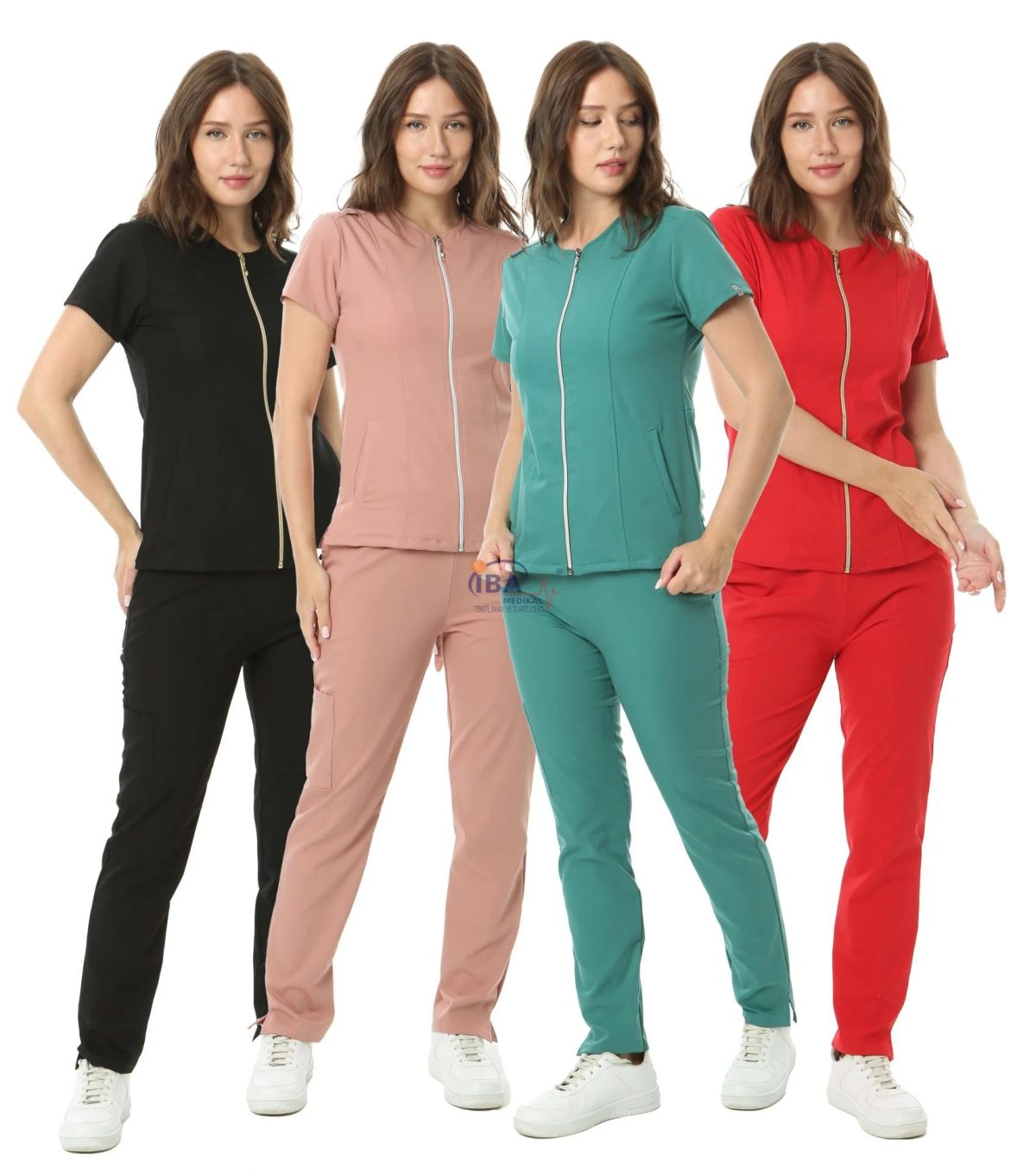 Costum Flexibil - Platinum Viskon Fermoar - detaliu